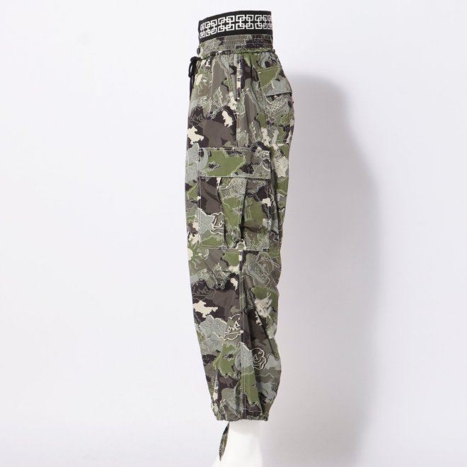 CITY CAMOUFLAGE OLIVER PRINT　パンツ 詳細画像 グリーン 2