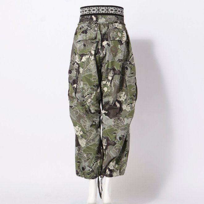 CITY CAMOUFLAGE OLIVER PRINT　パンツ 詳細画像 グリーン 3