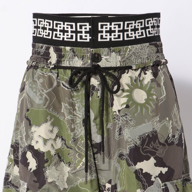 CITY CAMOUFLAGE OLIVER PRINT　パンツ 詳細画像 グリーン 4