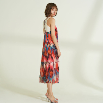 IMAGINED GRADATION PRINT　ドレス 詳細画像