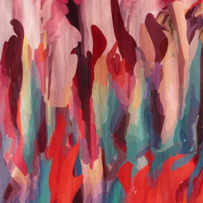 IMAGINED GRADATION PRINT　ドレス 詳細画像 赤系マルチ 10