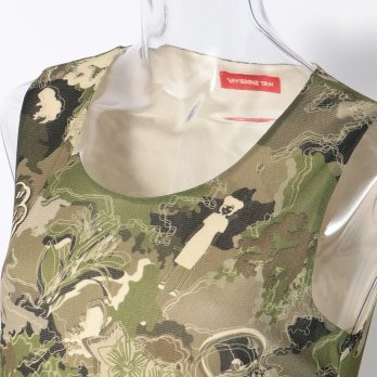 CITY CAMOUFLAGE OLIVER PRINT　ドレス 詳細画像