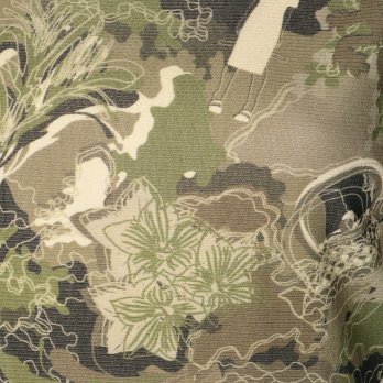 CITY CAMOUFLAGE OLIVER PRINT　ドレス 詳細画像