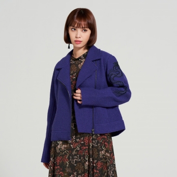 ヴィヴィアンタムVIVIENNE TAM チャイナボタンショートトレンチ