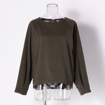 WL エステルスパンバックギャザーブラウス 詳細画像