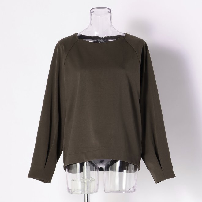 WL エステルスパンバックギャザーブラウス 詳細画像 グレー 1