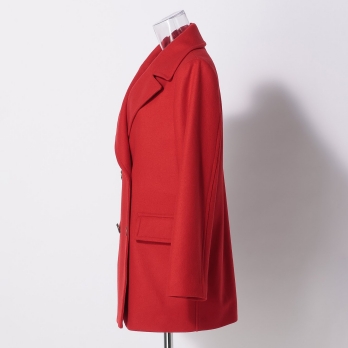 PEA COAT WITH DRAGON BUTTONS 詳細画像