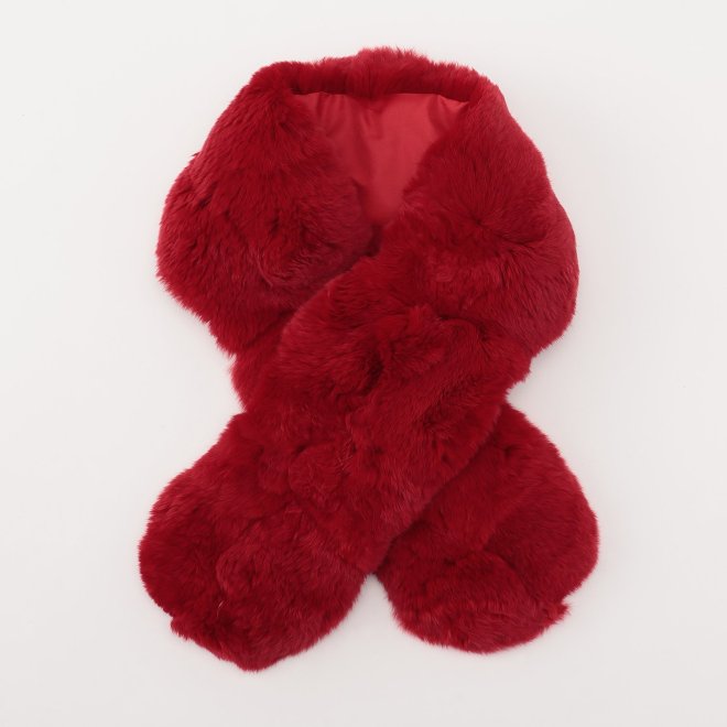 FUR TIPPET 詳細画像 レッド 3