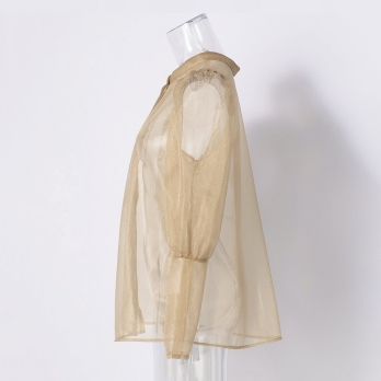 【期間限定】ORGANZA BLOUSE 詳細画像