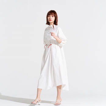 【期間限定】RAGLAN SLEEVES SHIRT DRESS　