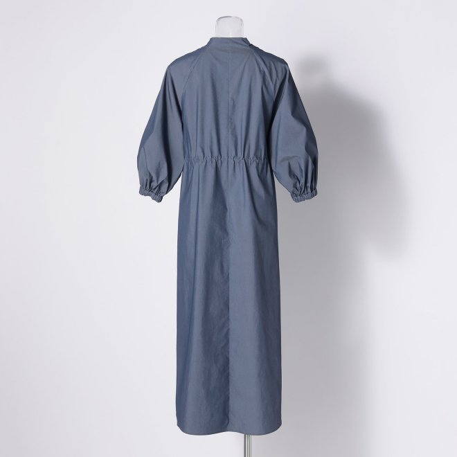 【期間限定】RAGLAN SLEEVES SHIRT DRESS　 詳細画像 ネイビー 3