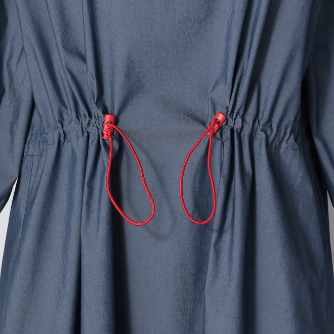 【期間限定】RAGLAN SLEEVES SHIRT DRESS　 詳細画像 ネイビー 7