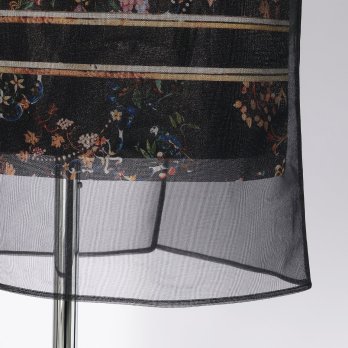 【期間限定】MARBLE INLAY PRINT ON NETTING　スカート 詳細画像