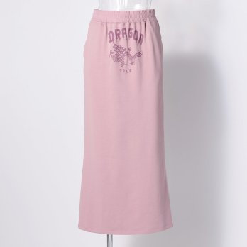 【期間限定】DRAGON PRINT SWEAT SKIRT 詳細画像