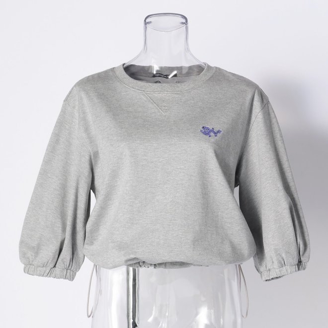 【期間限定】MINI DRAGON EMBROIDERY TEE 詳細画像 ライトグレー 1