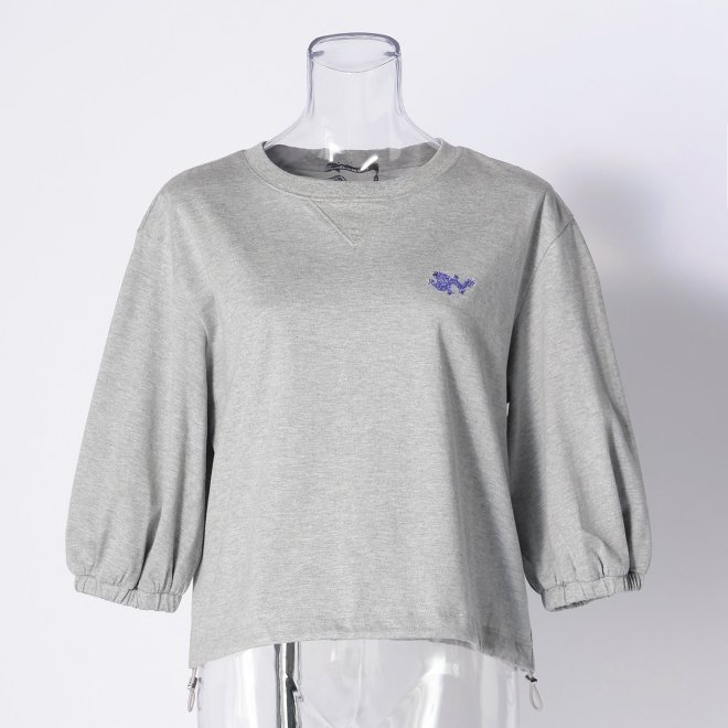 【期間限定】MINI DRAGON EMBROIDERY TEE 詳細画像 ライトグレー 4