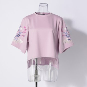 【期間限定】TOPS WITH FLOWER EMBROIDERY　