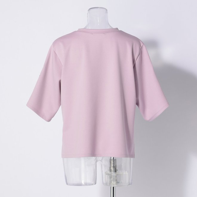 【期間限定】TOPS WITH FLOWER EMBROIDERY　 詳細画像 パープル 3