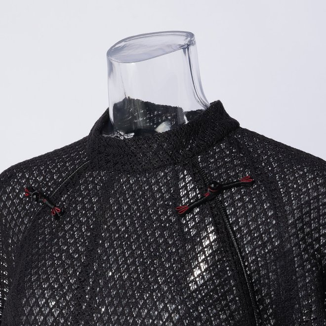 【期間限定】LATTICE LACE　ドレス 詳細画像 ブラック 2