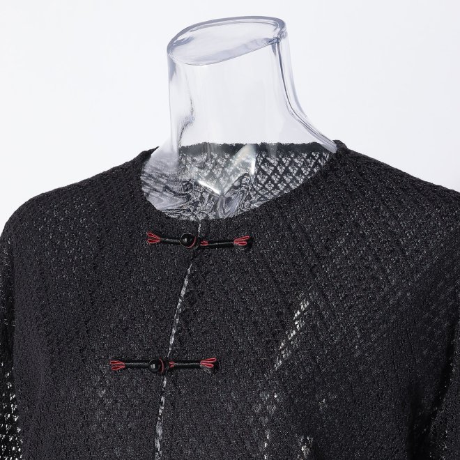 【期間限定】LATTICE LACE　ジャケット 詳細画像 ブラック 2