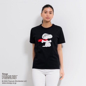 【 スヌーピー フライング・エース 】 RUBBER PRINT　Tシャツ