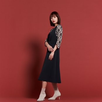 【期間限定】CHINA BUTTON JUMPER DRESS 詳細画像