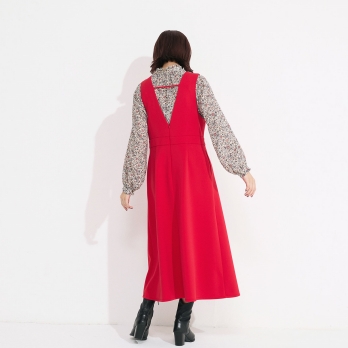 【期間限定】CHINA BUTTON JUMPER DRESS 詳細画像
