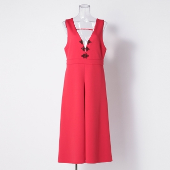 【期間限定】CHINA BUTTON JUMPER DRESS 詳細画像