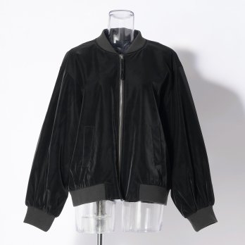 WLC ピーチレザーZIPブルゾン 詳細画像