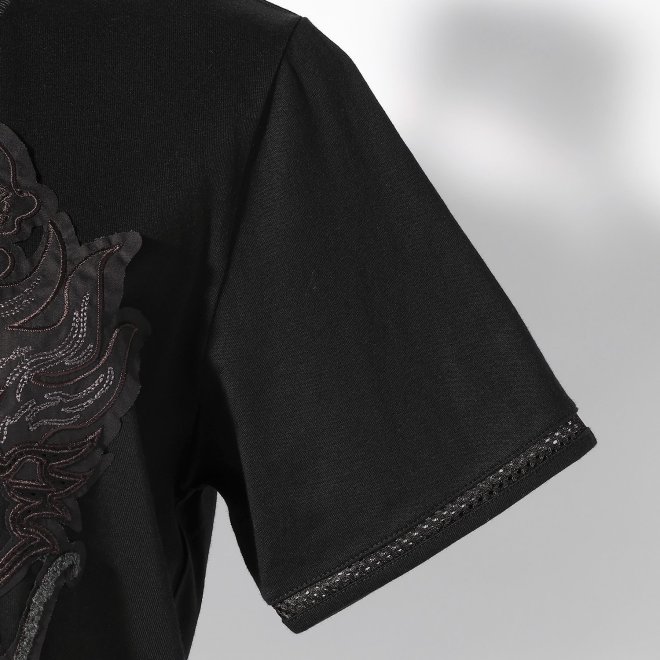 【期間限定】DRAGON APPLIQUE ON T-SHIRT 詳細画像 ブラック 5