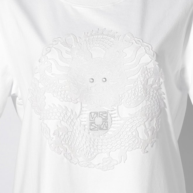 【期間限定】LACE DRAGON ON T-SHIRT 詳細画像 ホワイト 2