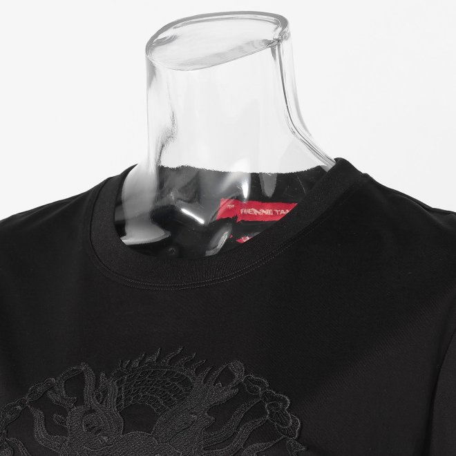 【期間限定】LACE DRAGON ON T-SHIRT 詳細画像 ブラック 4
