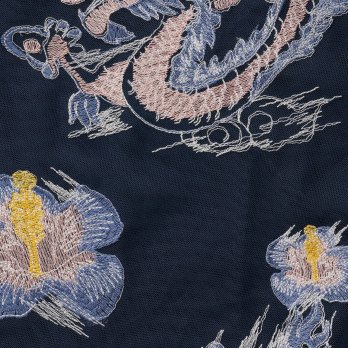 【期間限定】WATER DRAGON EMBROIDERY ON RIGID NET　スカート 詳細画像