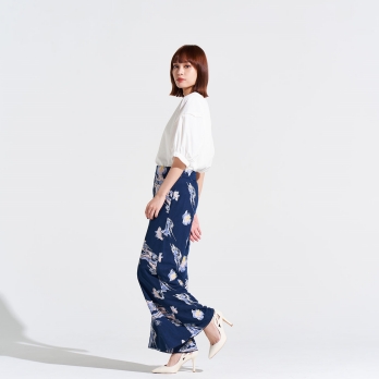 【期間限定】WATER DRAGON EMBROIDERY ON RIGID NET　パンツ 詳細画像