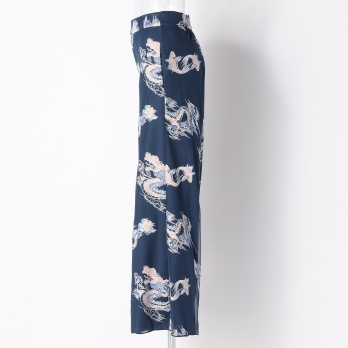 【期間限定】WATER DRAGON EMBROIDERY ON RIGID NET　パンツ 詳細画像