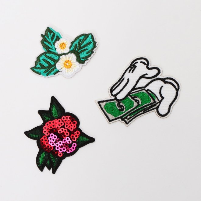 【COMING SOON】刺繍ステッカー 詳細画像 グリーン系マルチ 2