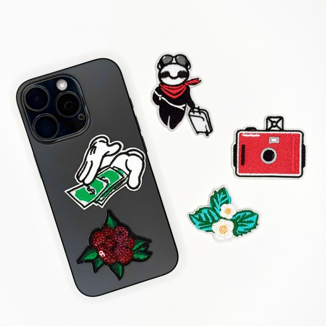 【COMING SOON】刺繍ステッカー 詳細画像 グリーン系マルチ 4