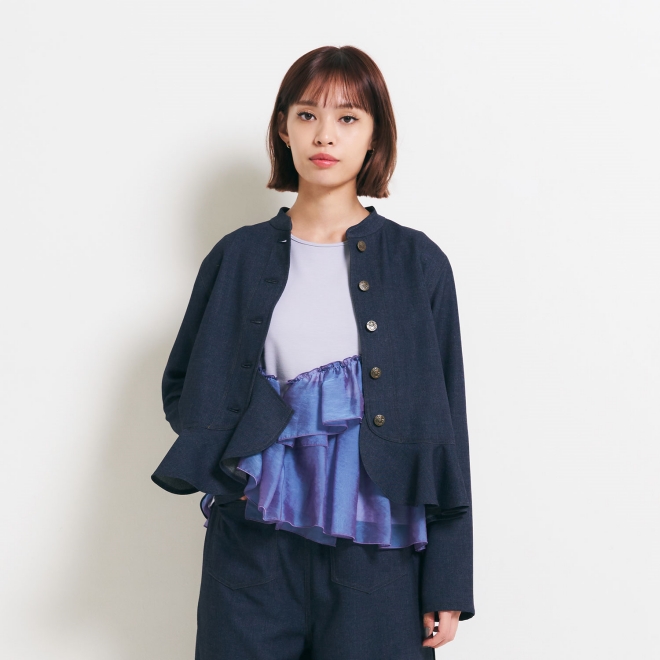 DENIM LIKE　ジャケット 詳細画像 ネイビー 1