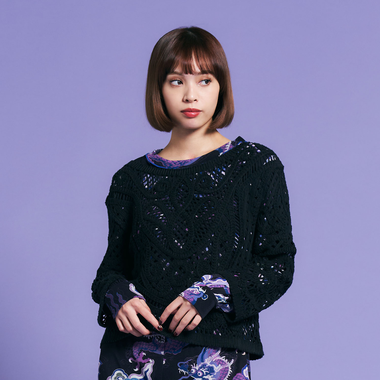 BATTENBERG STYLE KNIT |VIVIENNE TAM(ヴィヴィアンタム)公式 BATTENBERG STYLE KNIT |VIVIENNE TAM(ヴィヴィアンタム)公式