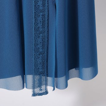 SOLID NET WITH DRAGON LACE　スカート 詳細画像