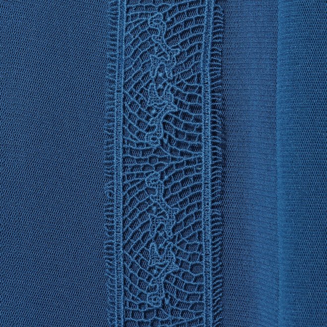 SOLID NET WITH DRAGON LACE　スカート 詳細画像 ネイビー 6