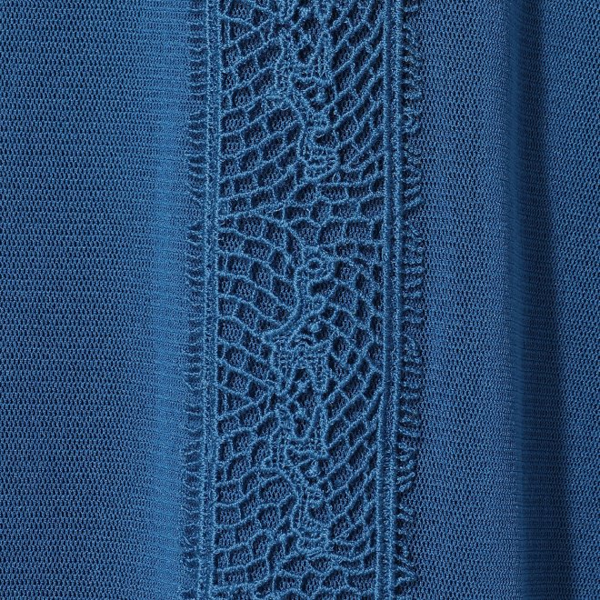 SOLID NET WITH DRAGON LACE　パンツ 詳細画像 ネイビー 6