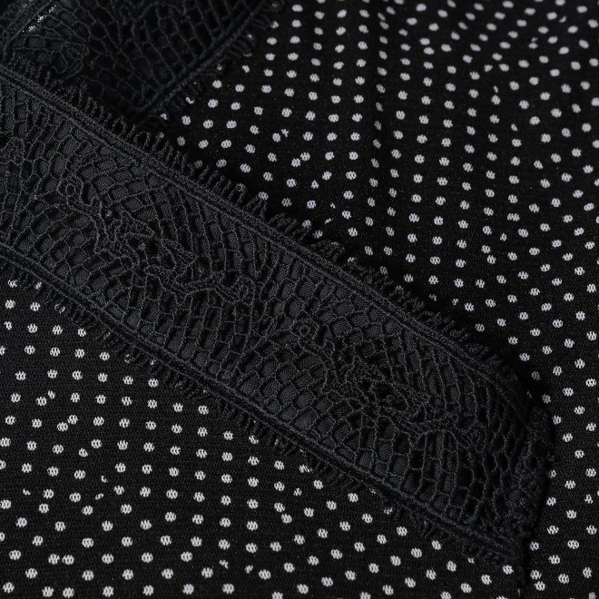 SOLID NET WITH DRAGON LACE　ドレス 詳細画像 黒系マルチ 3