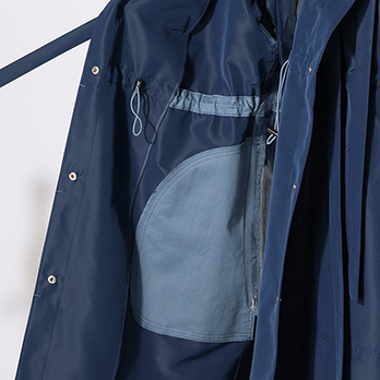 LUSTER CHAMBRAY COAT　 詳細画像