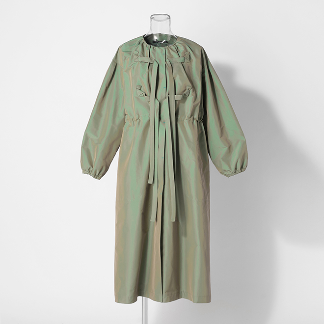 LUSTER CHAMBRAY COAT　 詳細画像 カーキ 9