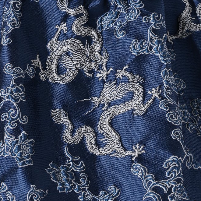 DRAGON JACQUARD　ブラウス 詳細画像 ブルー系マルチ 6