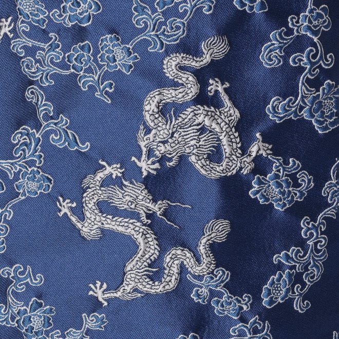 DRAGON JACQUARD　スカート 詳細画像 ブルー系マルチ 6