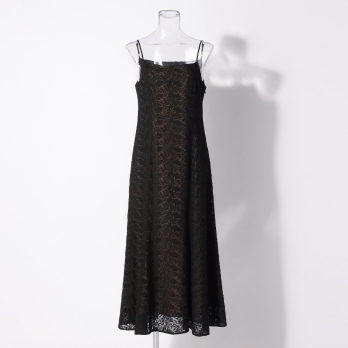 【DRESS COLLECTION】 2WAYボレロ付 エンブロイダリーマーメイドドレス 詳細画像
