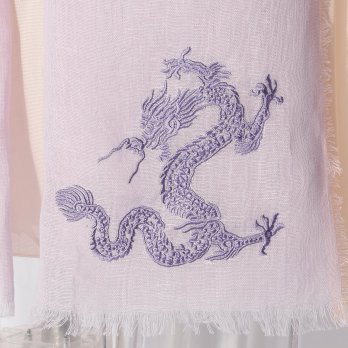 STOLE WITH EMBROIDERY　 詳細画像