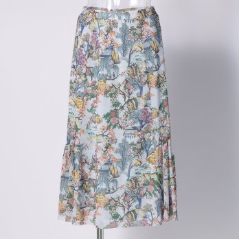 SHANGRI-LA PRINT NET　スカート